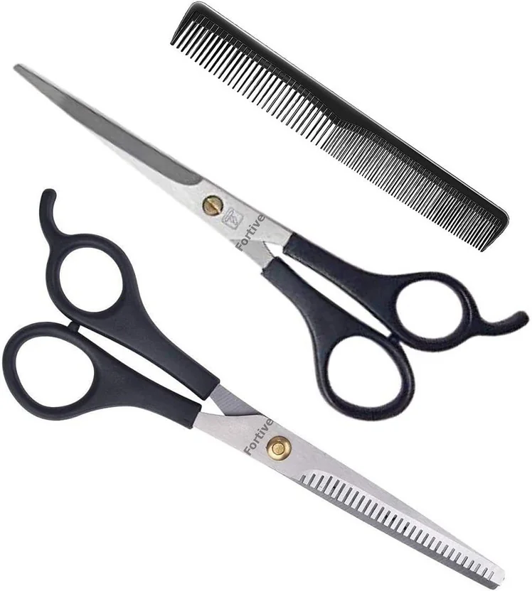 AVEU Long Professional Sharp Stainless Steel Hair Cutti...