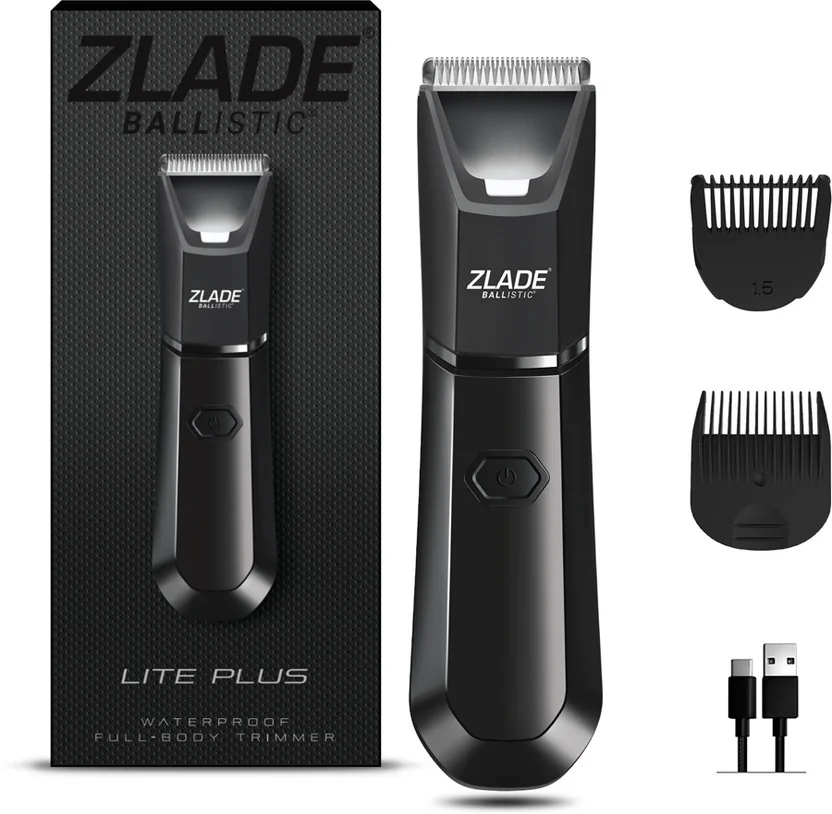 Zlade Ballistic Lite Waterproof Trimmer for Men Safe on...