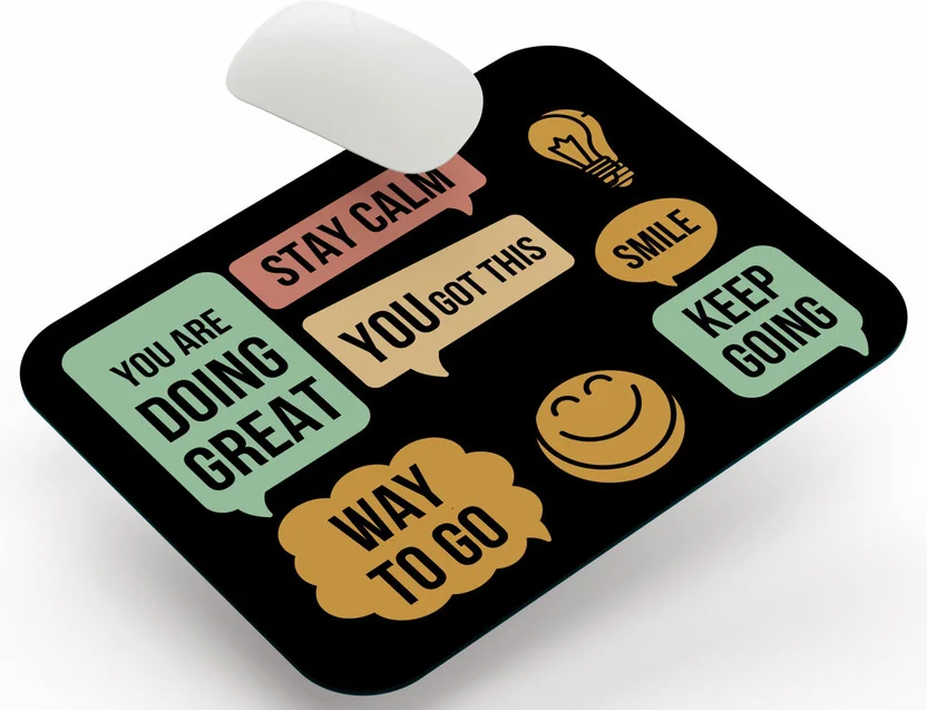Bhaarat Deal Daily Motivational Mouse Pad – Inspiring M...