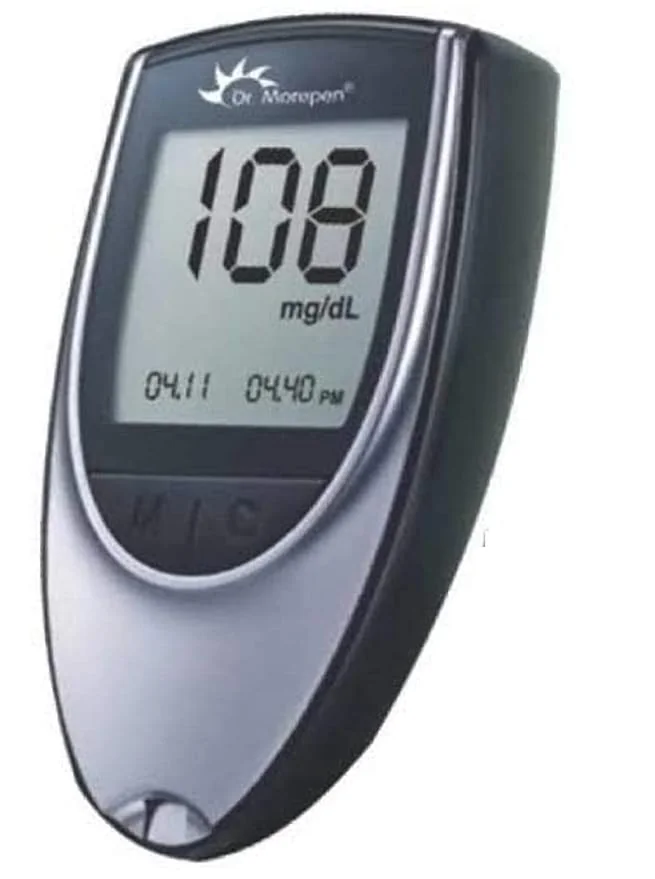 DR. MOREPEN GLUCO-ONE BG-03 BLOOD GLUCOSE MONITOR, SILVER - Best Price ₹99 at Amazon