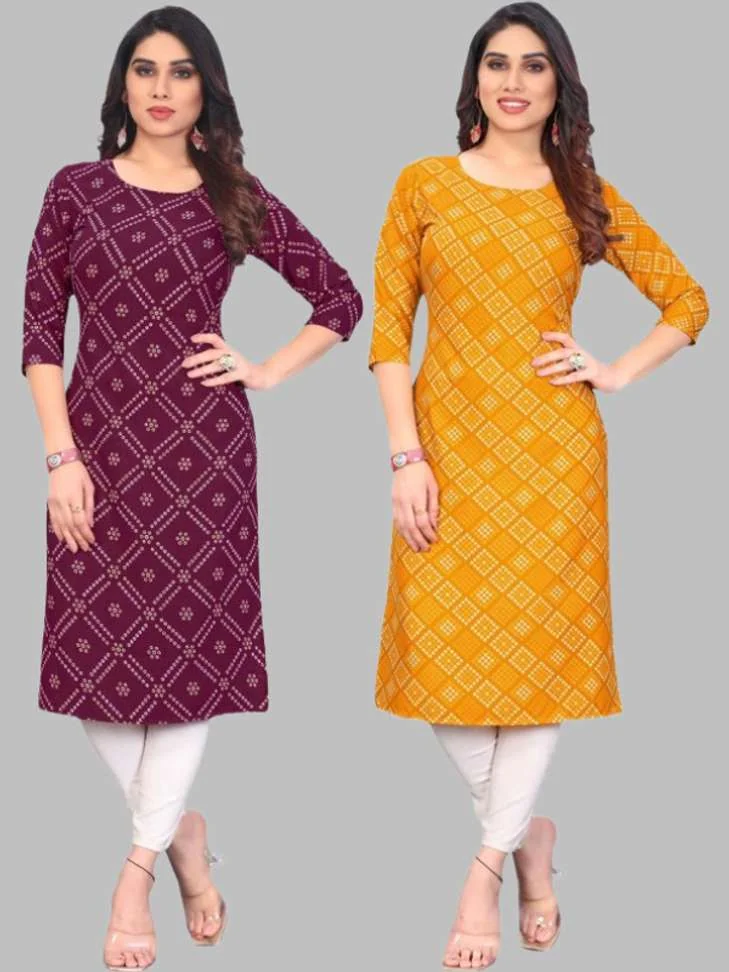 Women Printed Kurta - Best Price ₹111 at Shopsy