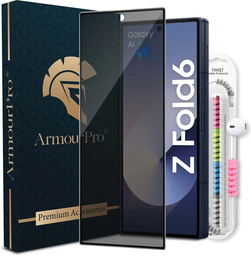 ArmourPro Edge To Edge Tempered Glass for Samsung Galax...
