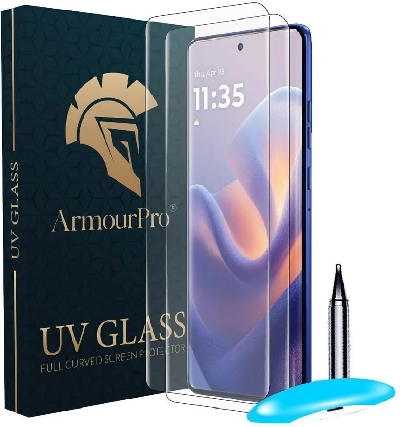ArmourPro Edge To Edge Tempered Glass for Motorola Edge...