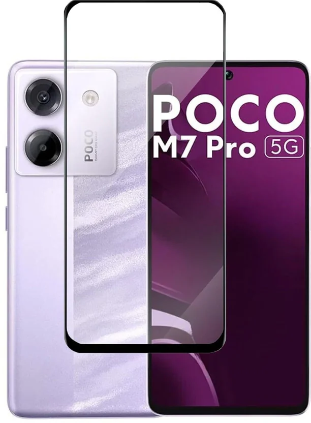 EITANSHA CREATION Edge To Edge Tempered Glass for POCO ...