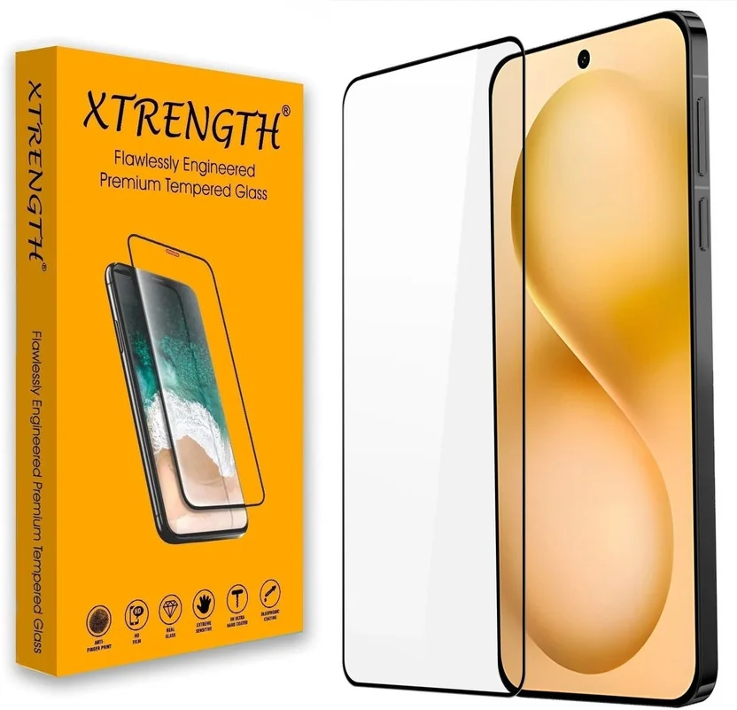 XTRENGTH Tempered Glass Guard for Vivo X200 FE 5G, with...