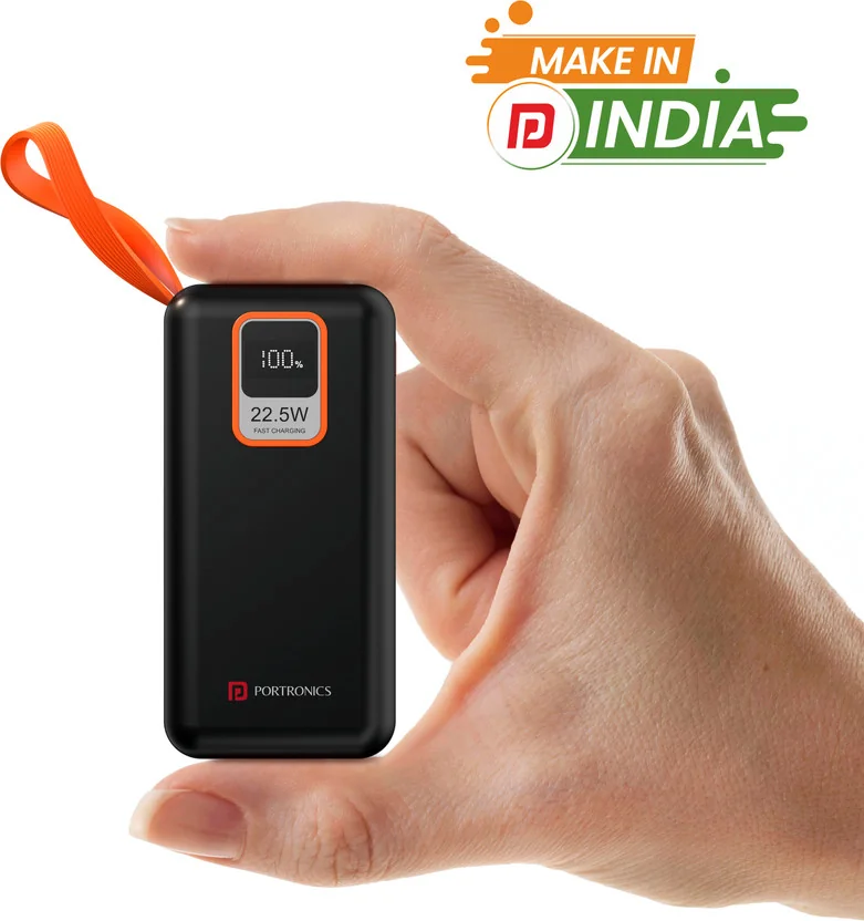 Portronics 10000 mAh 22.5 W Power Bank