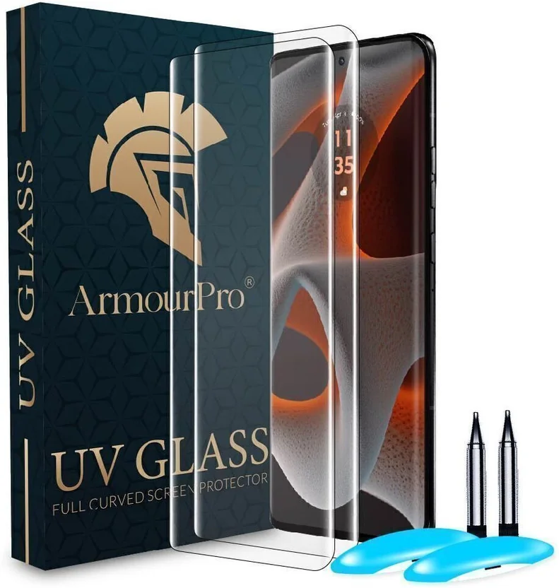 ArmourPro Edge To Edge Tempered Glass for Motorola Edge...