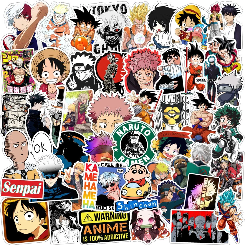 Junkyard 5 Vinyl Anime Stickers for laptops naruto one ...