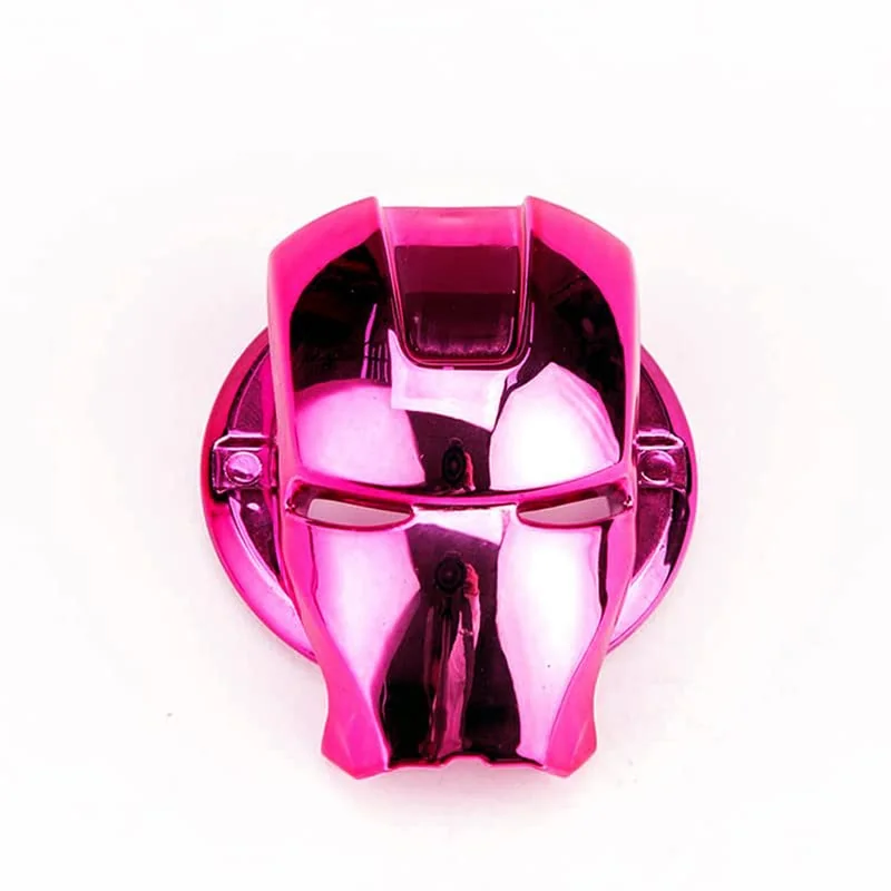 Mr Fix® (ABS Pink) Car Engine Start Stop Switch Lambo Style Button Cover Decorative Auto Accessories Push Button Sticky Cover Car Interior I Ron Man Compatible with A-meo