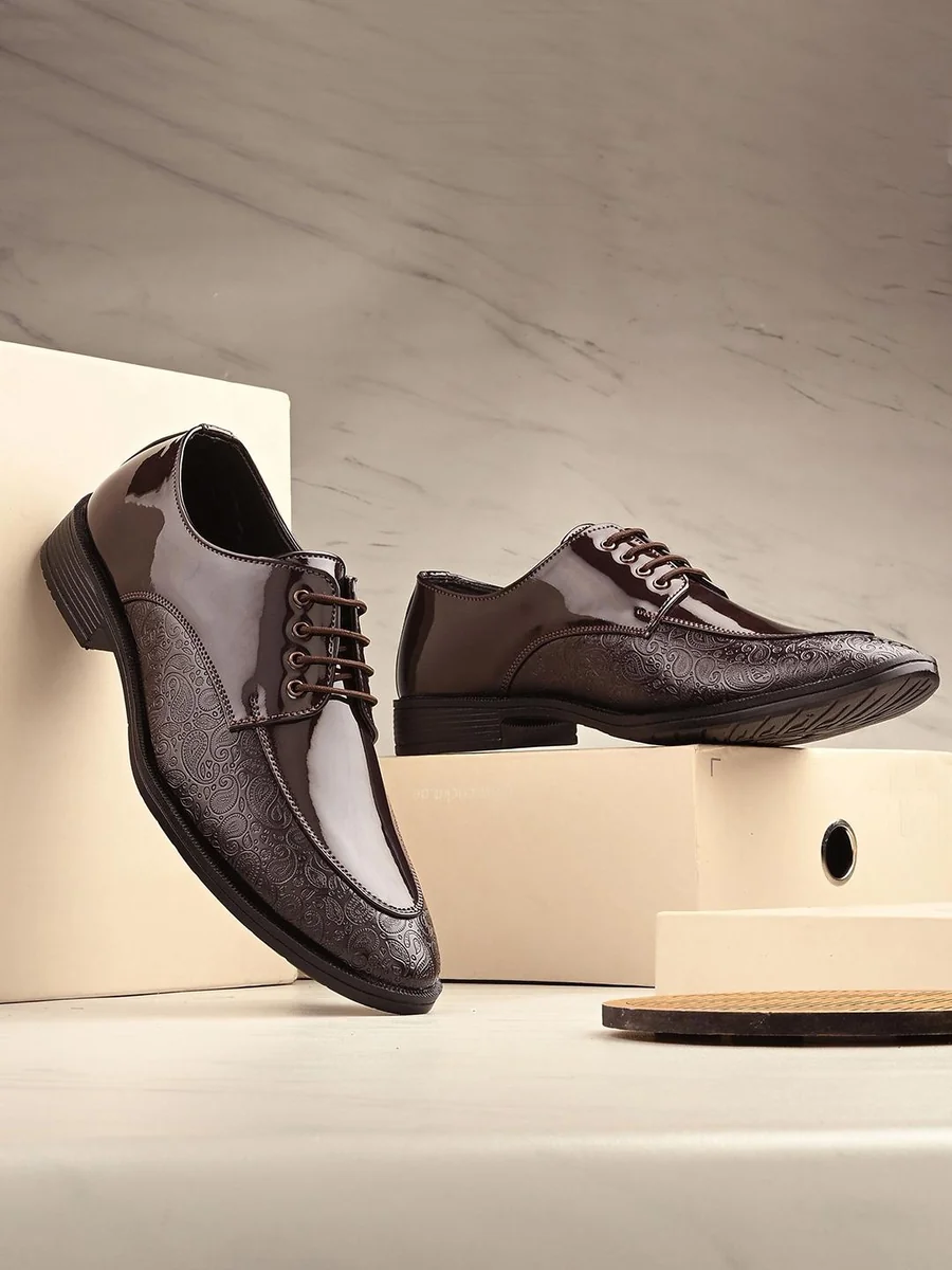 aadi Men Lace-Ups Round Toe Formal Shoes - Best Price ₹1999 at Myntra
