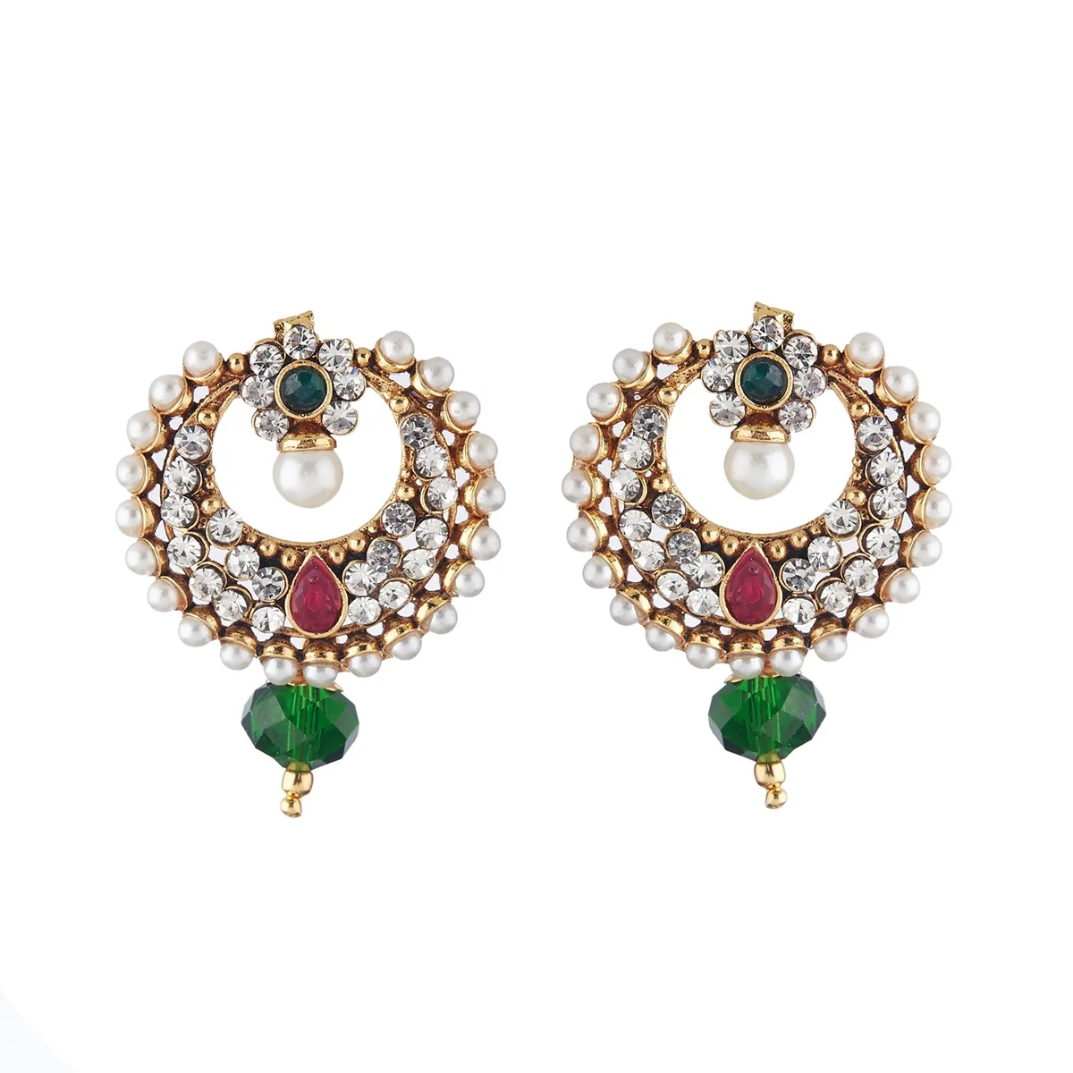 Zeneme Earring Gold Plated Dangel Drop Earrings Jewellery For Women & Girls Jewellery For Girl And Women - Best Price ₹210 at Amazon