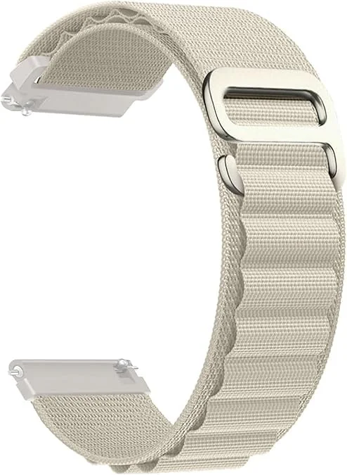 22mm Smart Watch Strap With Alpine Loop For Noise Colorfit Ultra/Oneplus 46mm/Samsung Galaxy Watch 3 45mm/Realme S/S Pro/ & With All 22mm Watches