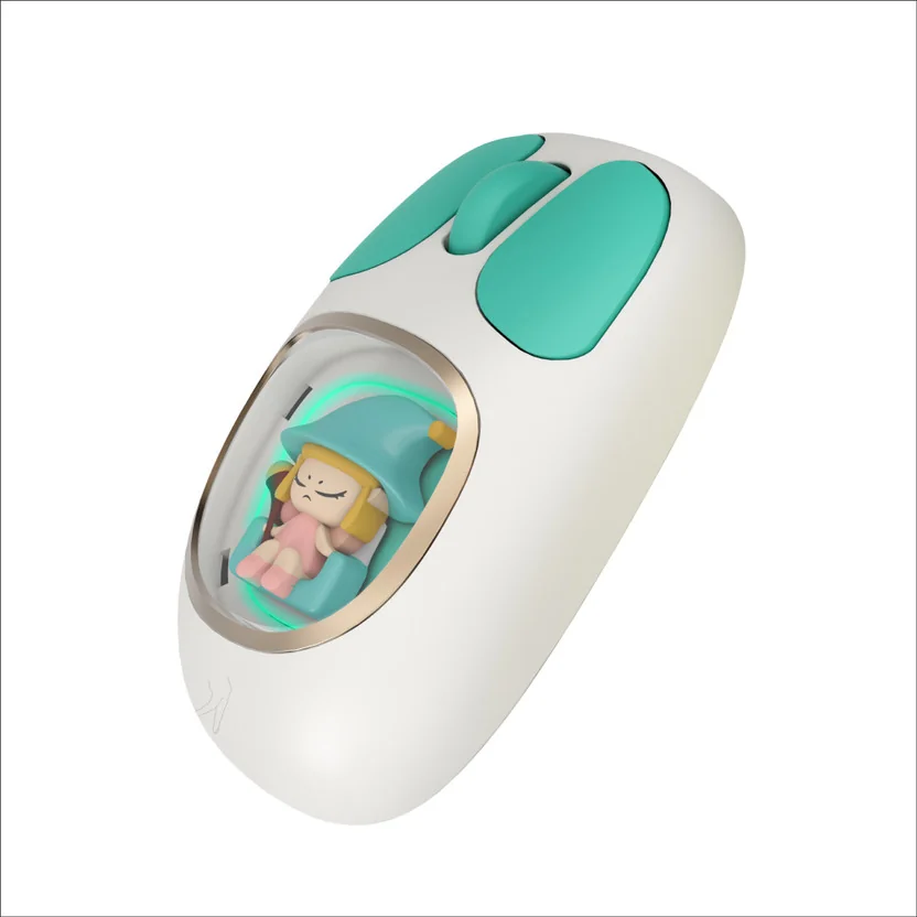 FINGERS CuteClicks WB4 With RGB Lights Wireless Ambidex...