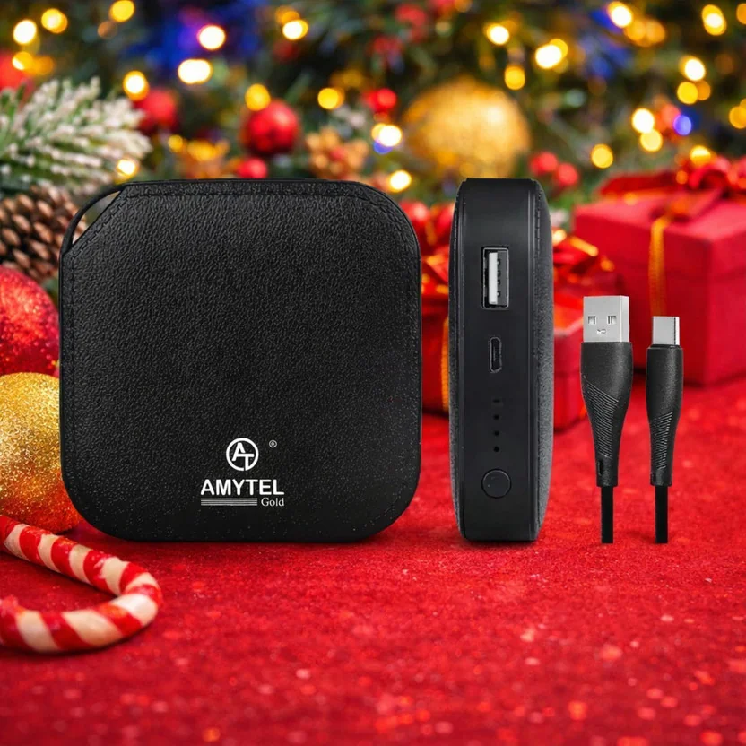 AMYTEL 10000 mAh 15 W Mini Pocket Size Power Bank