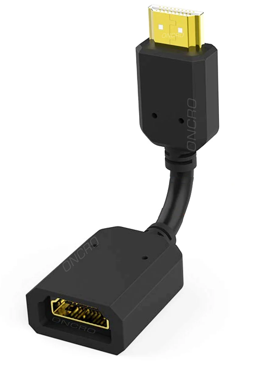 Trending HDMI Extender HDMI Extension Cable,High Speed HDMI Male to Female Adaptor Converter Support 4K & 3D for Laptop,LED,PC.,Black
