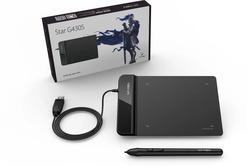 XP Pen Star G430S 4 x 3 inch Graphics Tablet Connectivi...