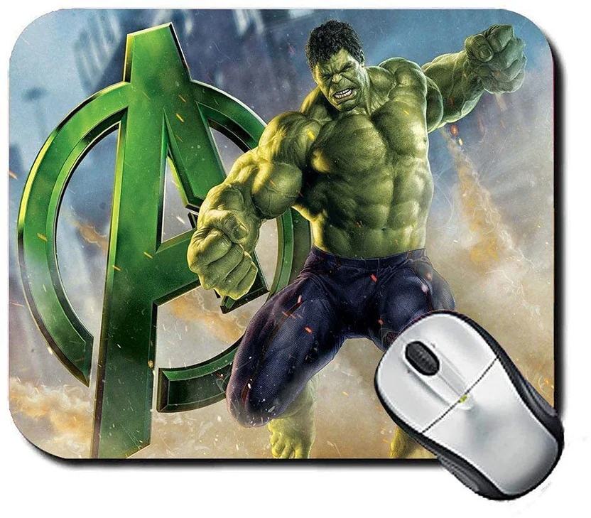 ZORI Avengers - Hulk with A Logo Gaming Mouse Pad - Com...