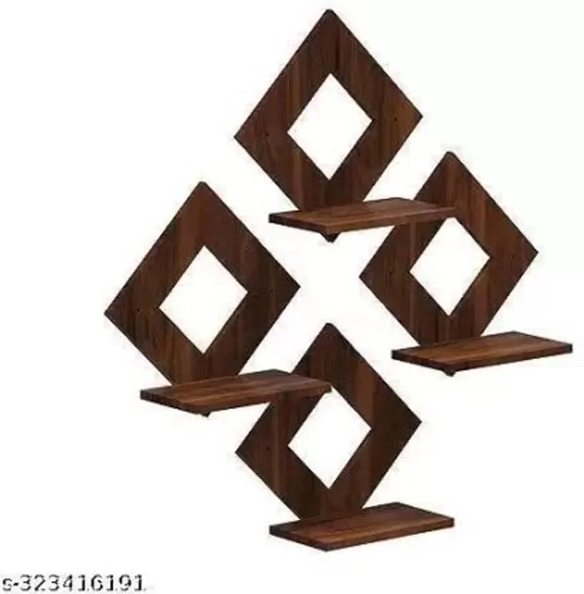 CRAFTY COTTAGE Wooden Wall Shelf Shelves Art Hanging Decor for Wall Wooden Wall Shelf  (Number of Shelves - 1, Brown) - Best Price ₹71 at Flipkart