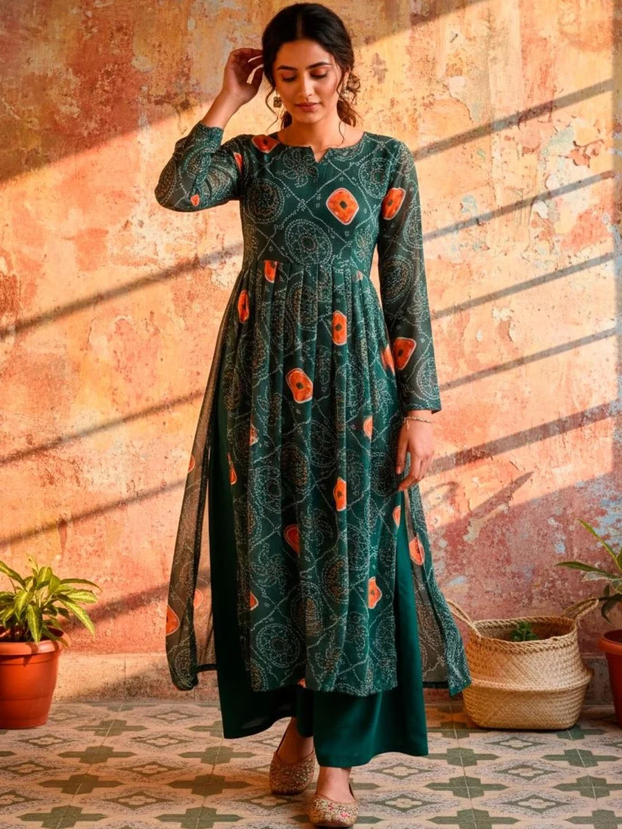 Daily Wear Flared Kurti - Best Price ₹355 at Myntra