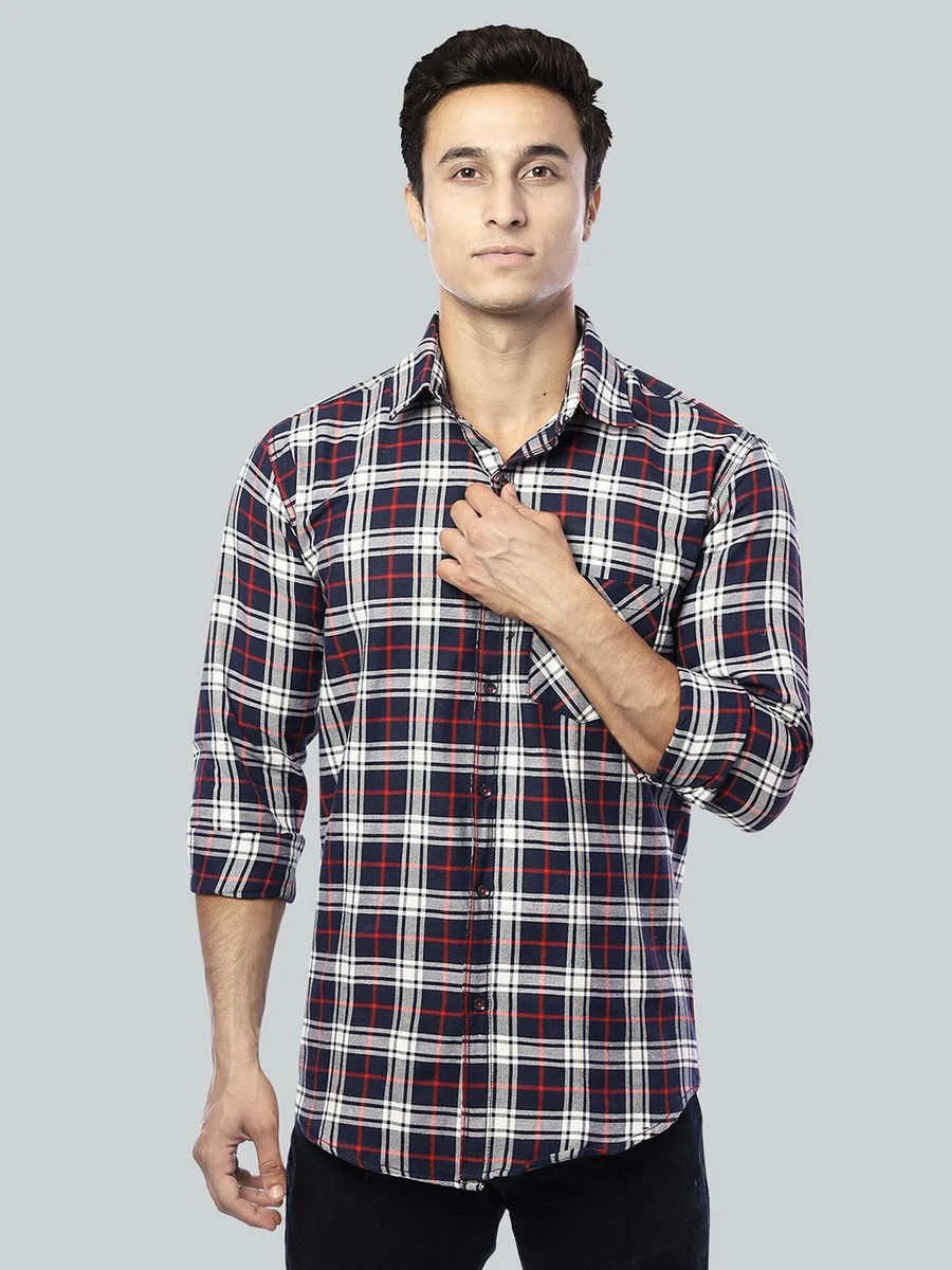 Slim Fit Tartan Checked Casual Shirt - Best Price ₹1999 at Myntra