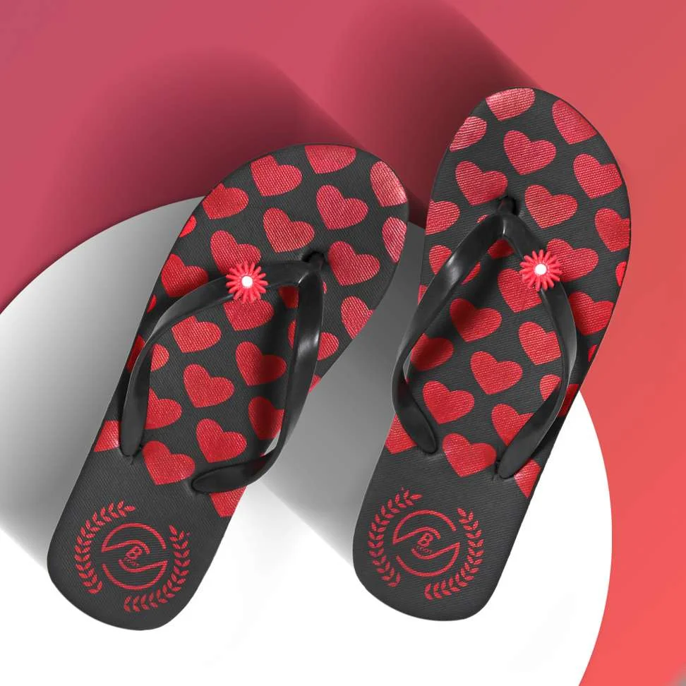 Womens Comfort Stylish colorful Printed Flip Flops combo (Pack Of 1 pairs) Slippers - Best Price ₹78 at Shopsy