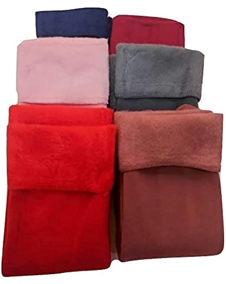 Winter Thermal Toe Dark Colour Wool Heavy Duty Warm Ankle Length Socks Women/Girls Winter Socks, Women's Socks (Assorted Color) (2 Pair)