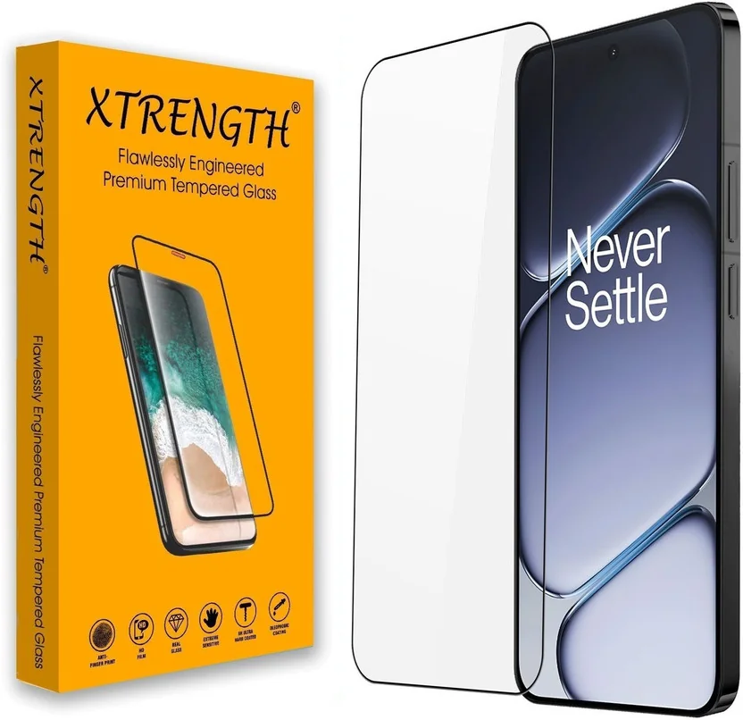 XTRENGTH Tempered Glass Guard for OnePlus 15R 5G, with ...