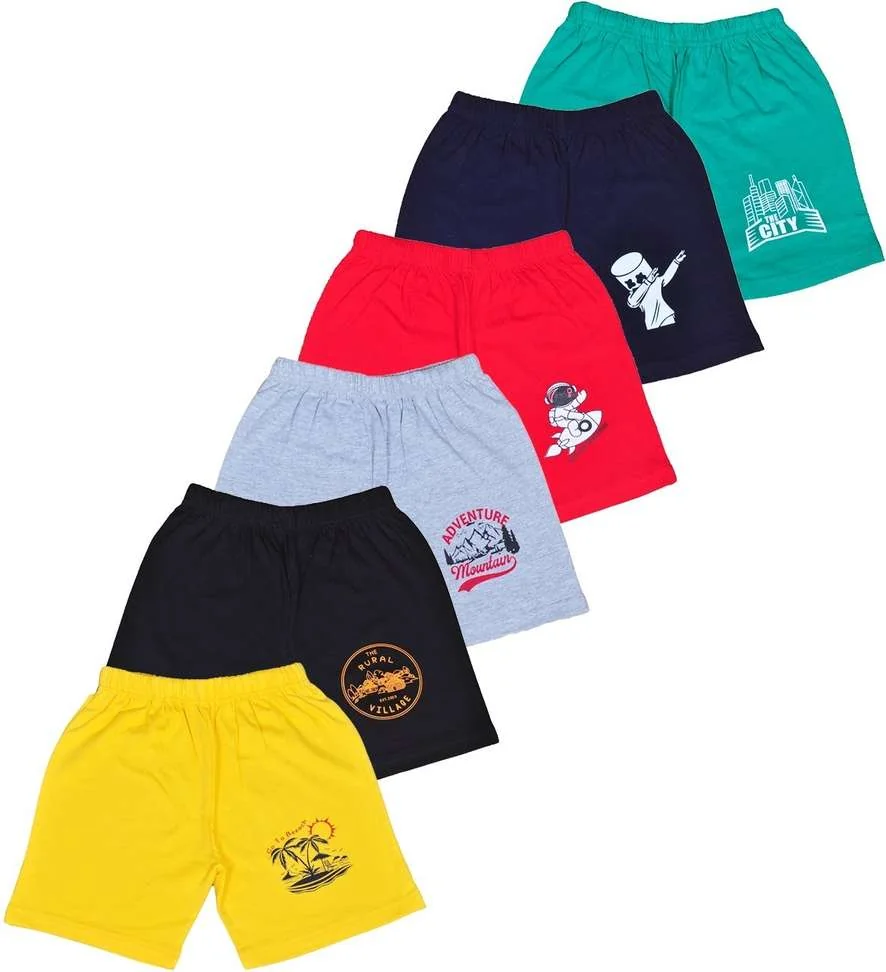 Short For Boys Casual Printed Pure Cotton - Best Price ₹298 at Shopsy
