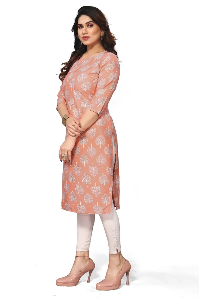 KETAKI FASHION Ethnic Motifs Printed Round Neck Straight Kurta - Best Price ₹156 at Myntra