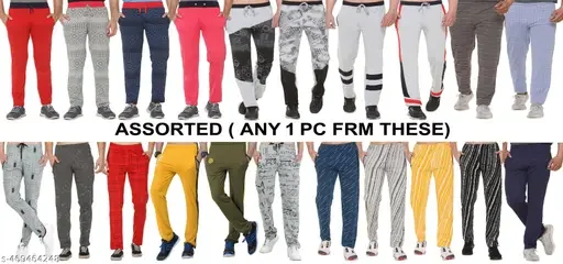 Assorted Trackpant Any 1 Pc From These - Best Price ₹176 at Meesho