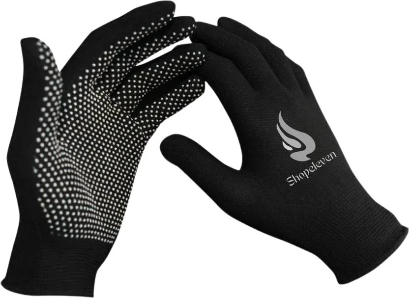 Shopeleven Breathable Anti-Slip Work Gloves for Sports, Adventure Batting Gloves  (Black) - Best Price ₹188 at Flipkart