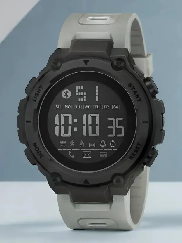 luxurit Black Sports Watch for Men Boys with Backlight Alarm Snooze Stopwatch Digital Watch  - For Men LXK-251