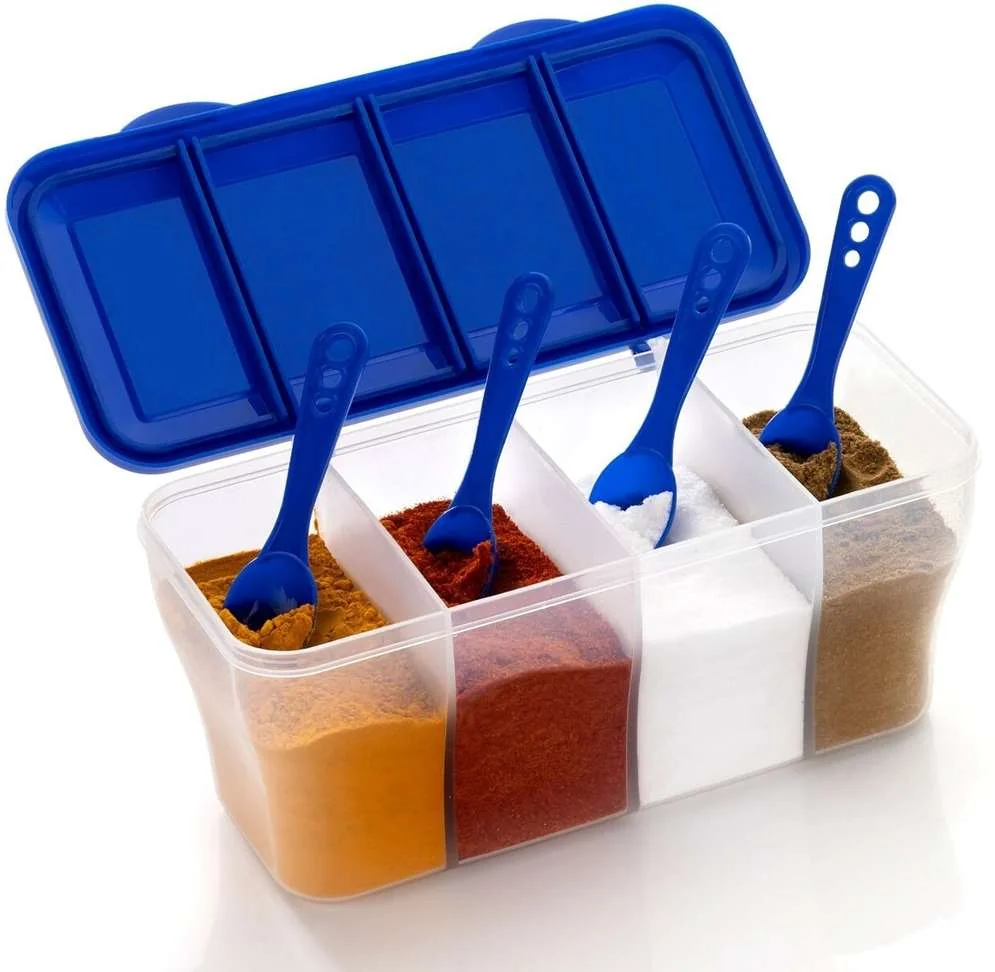 Pack of 1 Plastic Grocery Container  - 800 ml COZORIN Blue - Best Price ₹110 at Shopsy
