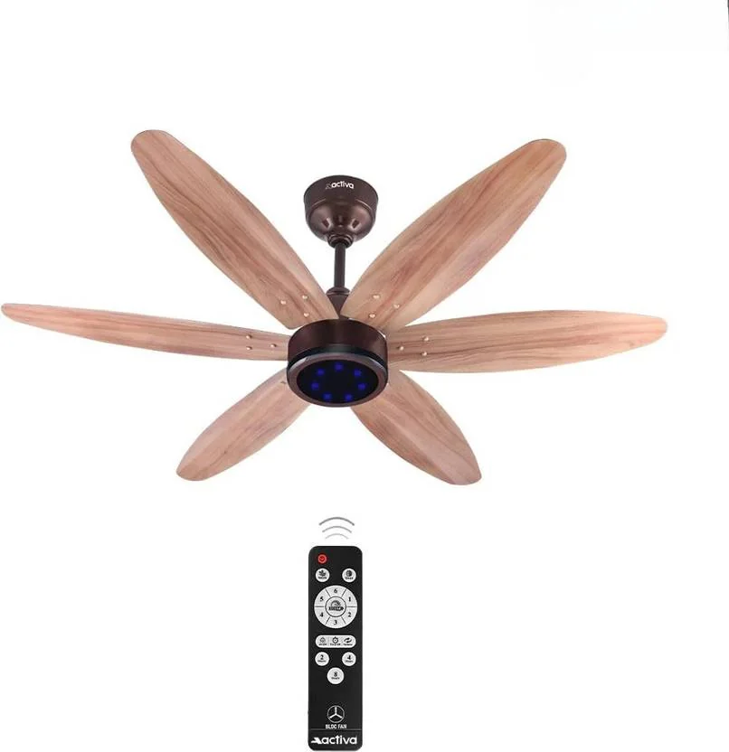 ACTIVA JETTA with 5 Year Warranty BLDC Motor with Remote 1200 mm Ceiling Fan  (5 Star | Rose Wood | Pack of 1) - Best Price ₹4347 at Flipkart