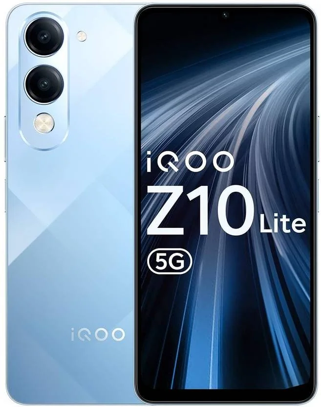 IQOO Z10 Lite 5G (Titanium Blue, 128 GB)  (4 GB RAM) - Best Price ₹11939 at Flipkart
