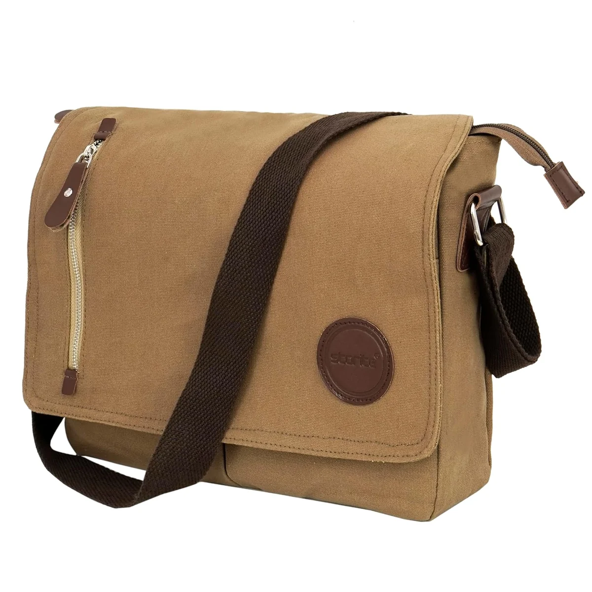 Storite Canvas Sling Cross Body Travel Office Business Satchel Messenger One Side Shoulder Bag for Men & Women - Best Price ₹582 at Amazon