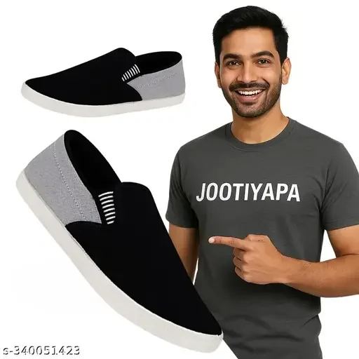 PREMIUM LOAFER SHOES FOR MEN (GREY)