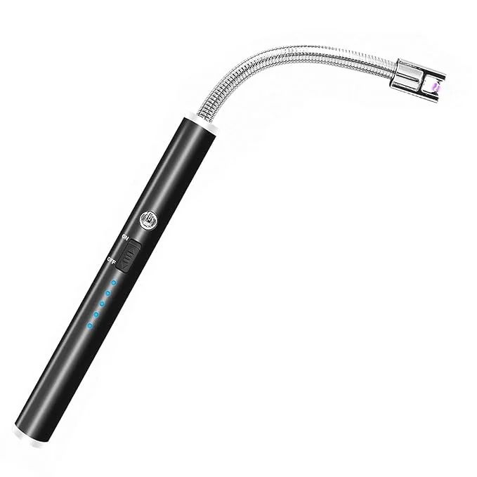 VISBY INDIA Electric Rechargeable Gas/Plasma Lighter, Flameless Windproof, USB, 360° Flexible Neck Arc Lighter for Kitchen, Barbecue, Candles, Gas Stove, Fireworks (Multicolor) - Best Price ₹89 at Amazon