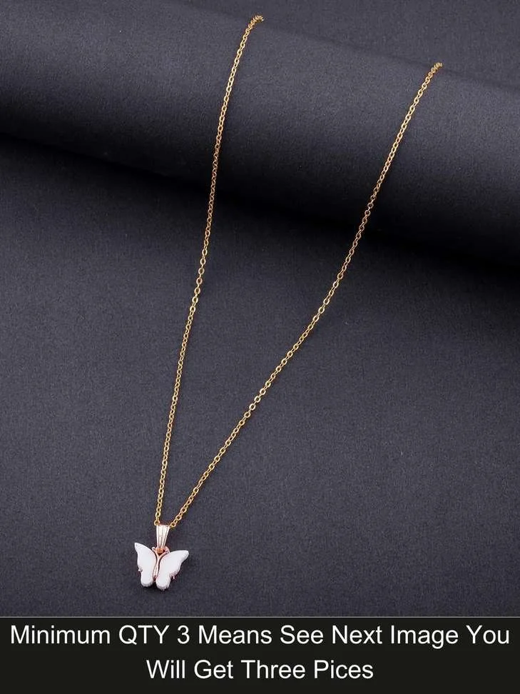 Gold-plated Plated Brass Necklace