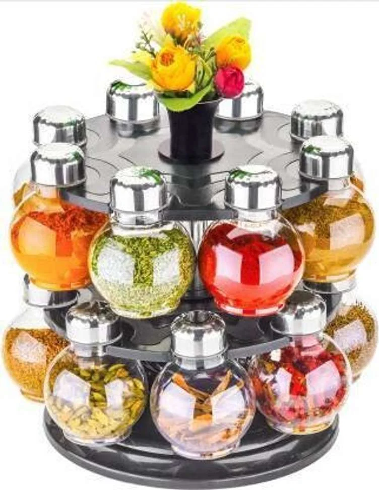 Pack of 16 Plastic Grocery Container  - 250 ml ATMAN Silver - Best Price ₹219 at Shopsy