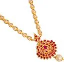 Laforword Brass Gold-plated Gold Jewel Set  (Pack of 1)