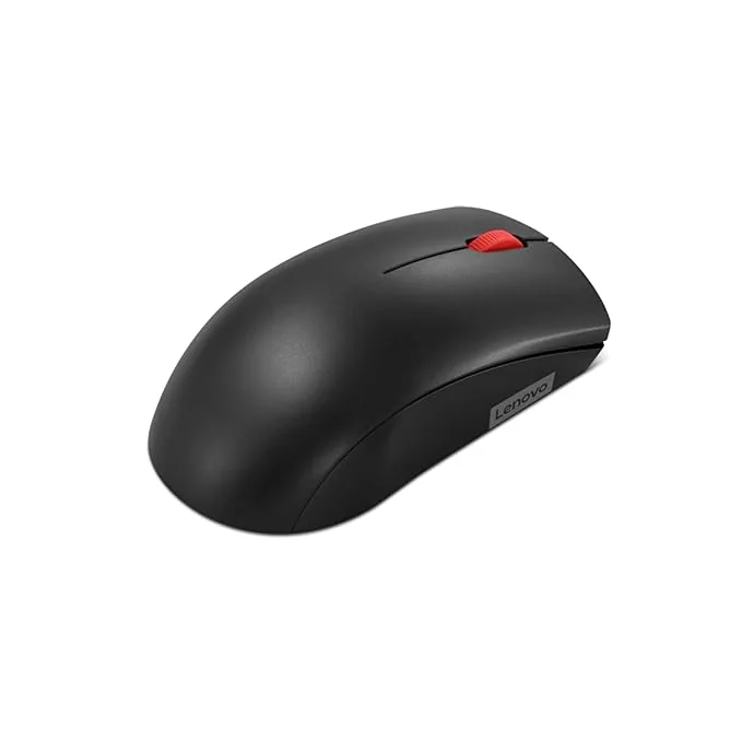 Lenovo 150 Wireless Compact Mouse, 1K DPI Optical sensor, 2.4GHz Wireless NanoUSB, 10m range, 3button(left,right,scroll) upto 3M left/right clicks, 10month battery, Ambidextrous, Ergonomic, GY51L52638 - Best Price ₹449 at Amazon