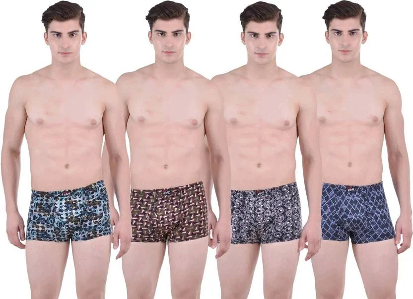 Dollar Bigboss Pack of 4 Soft Combed Cotton Printed Men Trunk - Best Price ₹499 at Flipkart