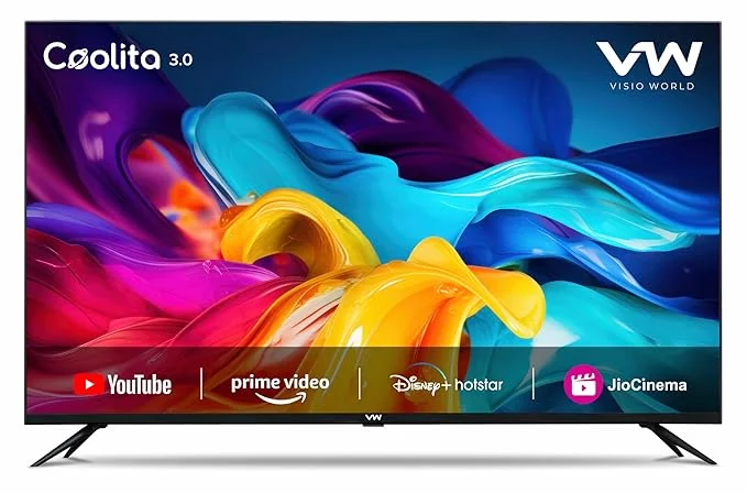 VW 80 cm (32 inches) Linux Frameless Series HD Ready Smart LED TV VW32C3 - Best Price ₹7999 at Amazon