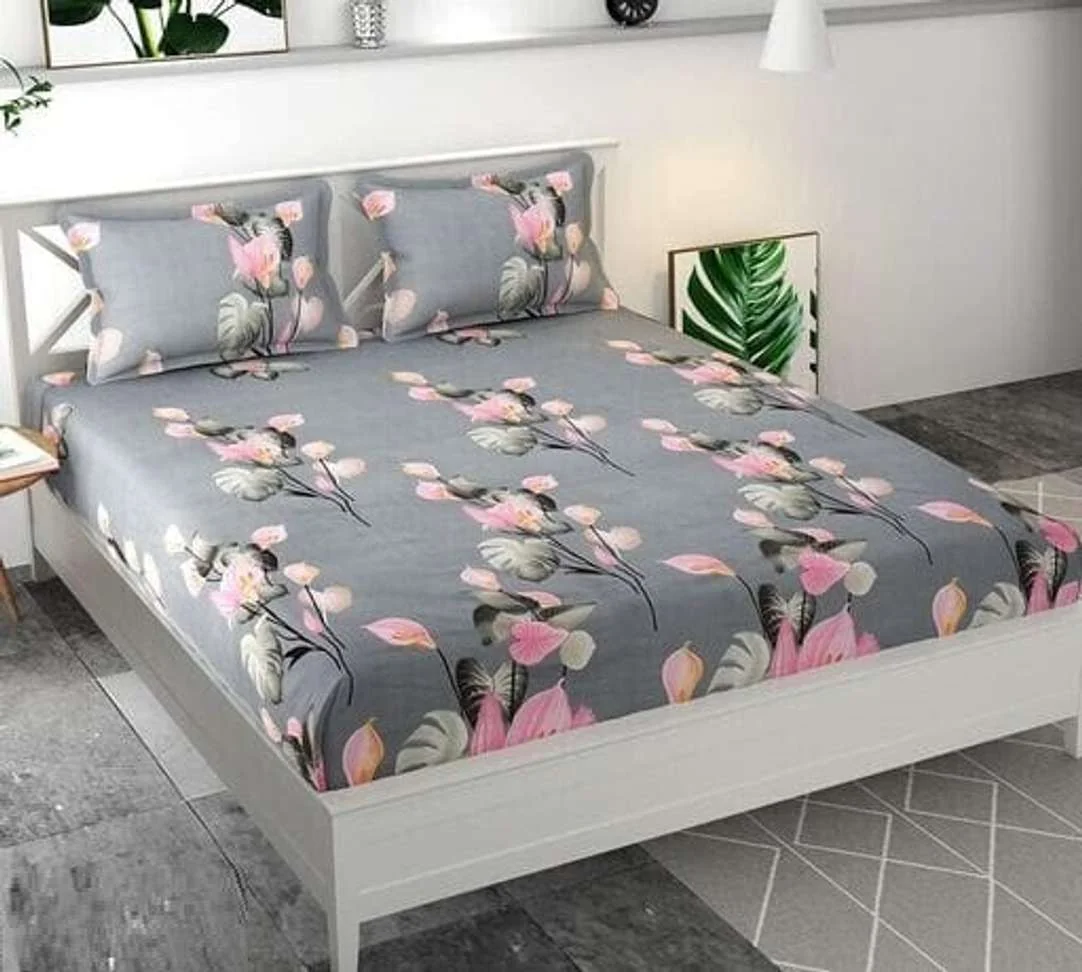144 TC Cotton Double Printed Bedsheet - Best Price ₹195 at Shopsy