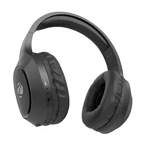 ZEBRONICS Thunder NEO, Wireless Over Ear Headphone, Upto 60 Hours Backup, Gaming Mode, Dual Pairing, Rapid Charge, BT v5.4, AUX, 3 EQ Modes, ENC for Callling, Voice Assistant, Deep Bass (Black) - Best Price ₹799 at Amazon