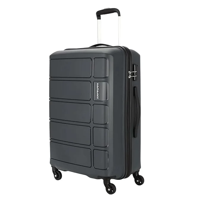 Kamiliant American Tourister Harrier 56 Cms Small Cabin Polypropylene (Pp) Hard Sided 4 Wheeler Spinner Wheels Luggage Suitcase (Grey) - Best Price ₹1399 at Amazon