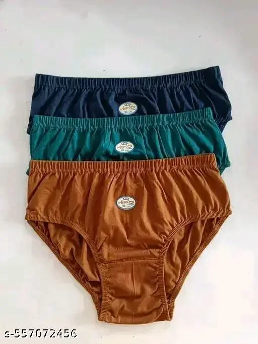 Women's Cotton Solid Panty (Pack of 3) - Best Price ₹62 at Meesho