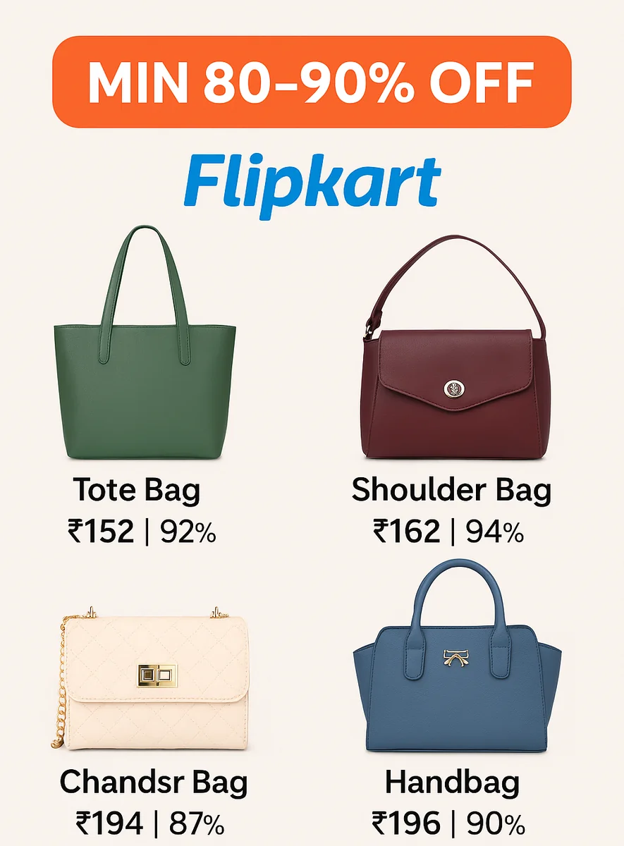 Handbags Starting @ ₹195