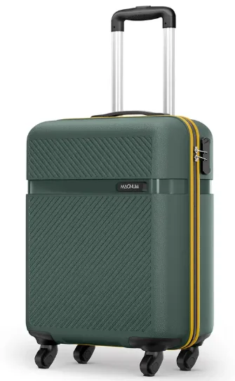 Safari Small Cabin Suitcase (55 cm) 4 Wheels - Magnum Fury 55 - Green